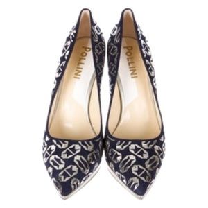 AUTHENTIC POLLINI Platform Pumps - Made in Italy